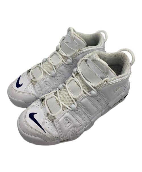 NIKE（ナイキ）NIKE (ナイキ) エアモアアップテンポ アニマル ホワイト×ブルー サイズ:28の古着・服飾アイテム