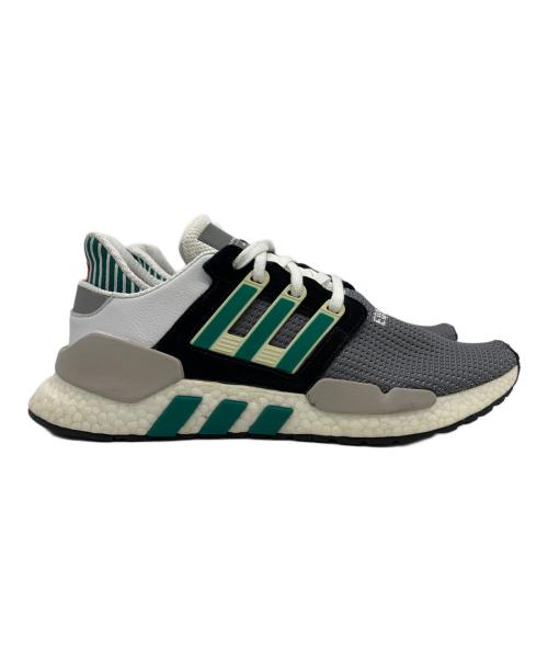 adidas（アディダス）adidas (アディダス)  EQT SUPPORT 91/18  グレー×グリーン サイズ:28.5の古着・服飾アイテム