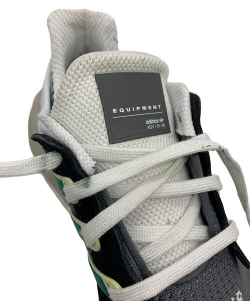 adidas（アディダス）adidas (アディダス)  EQT SUPPORT 91/18  グレー×グリーン サイズ:28.5の古着・服飾アイテム