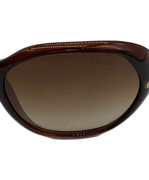 PRADA（プラダ）PRADA (プラダ) アイウェア ブラウン サイズ:60□17の古着・服飾アイテム