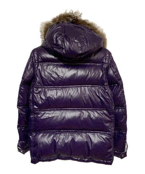 BURBERRY BLACK LABEL（バーバリーブラックレーベル）BURBERRY BLACK LABEL (バーバリーブラックレーベル) 2WAYダウンジャケット パープル サイズ:Mの古着・服飾アイテム