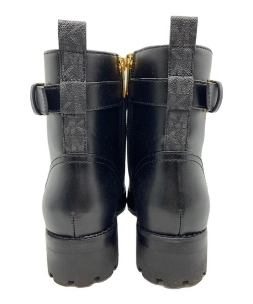 MICHAEL KORS（マイケル・コース）MICHAEL KORS (マイケル・コース) レースアップブーツ ブラック サイズ:6.5Mの古着・服飾アイテム