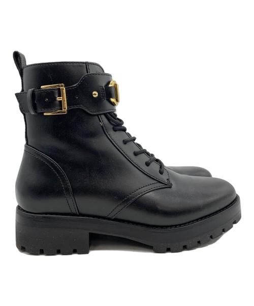 MICHAEL KORS（マイケル・コース）MICHAEL KORS (マイケル・コース) レースアップブーツ ブラック サイズ:6.5Mの古着・服飾アイテム