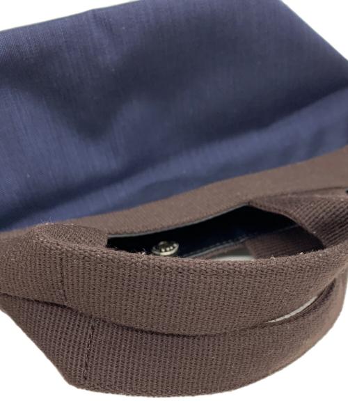 Herve Chapelier（エルベシャプリエ）Herve Chapelier (エルベシャプリエ) 舟型ミニトート  ブルーの古着・服飾アイテム