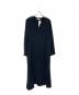sumi style（スミ スタイル）の古着「長袖ワンピース」｜ネイビー