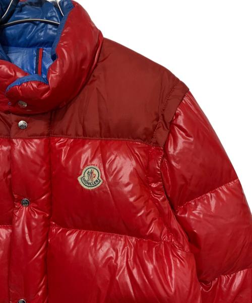 MONCLER（モンクレール）MONCLER (モンクレール) ANDERSEN レッド×ブルー サイズ:5の古着・服飾アイテム