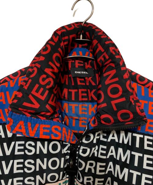 DIESEL（ディーゼル）DIESEL (ディーゼル) 中綿ジャケット マルチカラー サイズ:Mの古着・服飾アイテム