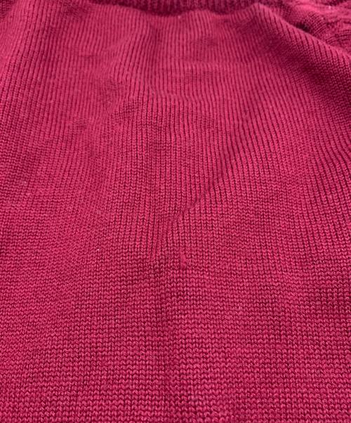 HUNTING WORLD（ハンティングワールド）HUNTING WORLD (ハンティングワールド) 薄手カーディガン レッド サイズ:記載なしの古着・服飾アイテム