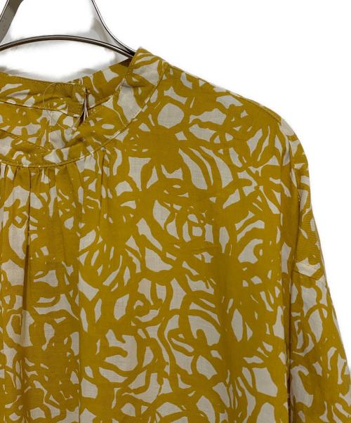 plantation（プランテーション）Plantation (プランテーション) フラワービエラPT  イエロー×アイボリー サイズ:Ｌ 未使用品の古着・服飾アイテム