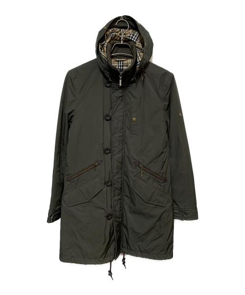 BURBERRY BLACK LABEL（バーバリーブラックレーベル）BURBERRY BLACK LABEL (バーバリーブラックレーベル) モッズコート カーキ サイズ:Mの古着・服飾アイテム