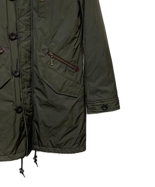 BURBERRY BLACK LABEL（バーバリーブラックレーベル）BURBERRY BLACK LABEL (バーバリーブラックレーベル) モッズコート カーキ サイズ:Mの古着・服飾アイテム