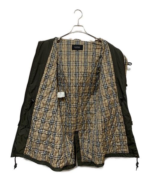 BURBERRY BLACK LABEL（バーバリーブラックレーベル）BURBERRY BLACK LABEL (バーバリーブラックレーベル) モッズコート カーキ サイズ:Mの古着・服飾アイテム