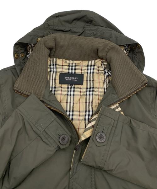 BURBERRY BLACK LABEL（バーバリーブラックレーベル）BURBERRY BLACK LABEL (バーバリーブラックレーベル) モッズコート カーキ サイズ:Mの古着・服飾アイテム