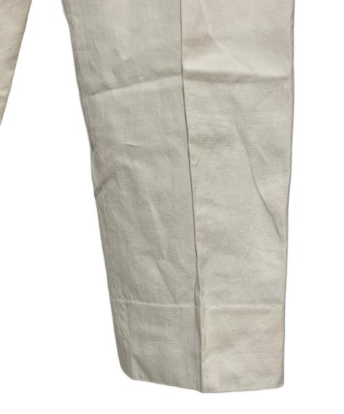 NEAT（ニート）NEAT (ニート) CARUSO (カルーゾ) タックパンツ ホワイト サイズ:48の古着・服飾アイテム