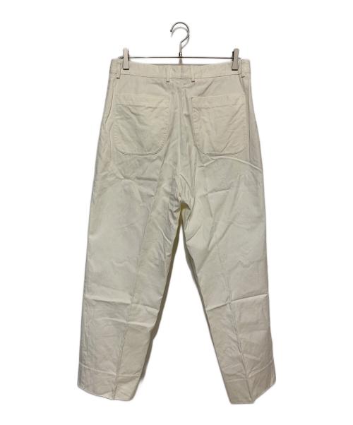 NEAT（ニート）NEAT (ニート) CARUSO (カルーゾ) タックパンツ ホワイト サイズ:48の古着・服飾アイテム