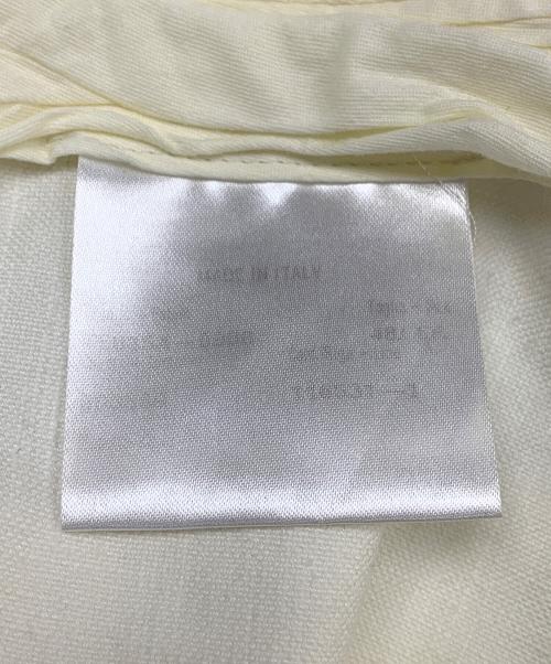NEAT（ニート）NEAT (ニート) CARUSO (カルーゾ) タックパンツ ホワイト サイズ:48の古着・服飾アイテム