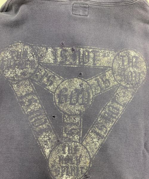 SAINT MICHAEL（セントマイケル）SAINT MICHAEL (セントマイケル) ヴィンテージ加工パーカー ネイビー サイズ:XLの古着・服飾アイテム