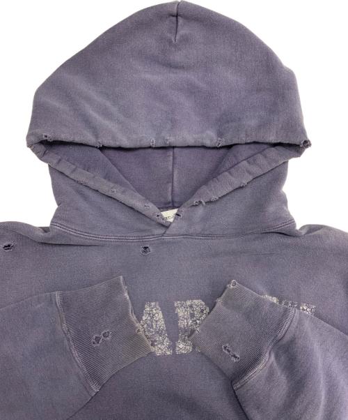 SAINT MICHAEL（セントマイケル）SAINT MICHAEL (セントマイケル) ヴィンテージ加工パーカー ネイビー サイズ:XLの古着・服飾アイテム