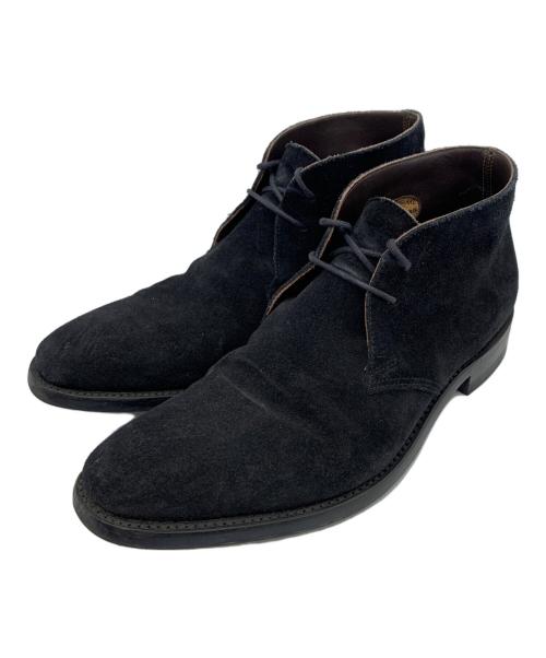 GRENSON（グレンソン）GRENSON (グレンソン) スウェードチャッカブーツ ブラック サイズ:7Fの古着・服飾アイテム