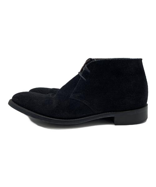 GRENSON（グレンソン）GRENSON (グレンソン) スウェードチャッカブーツ ブラック サイズ:7Fの古着・服飾アイテム
