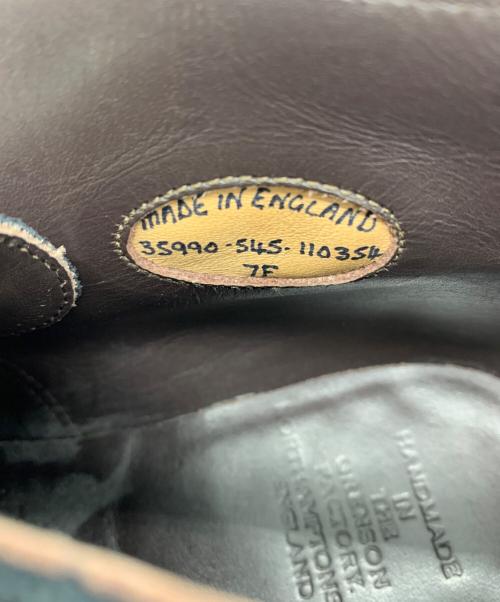 GRENSON（グレンソン）GRENSON (グレンソン) スウェードチャッカブーツ ブラック サイズ:7Fの古着・服飾アイテム