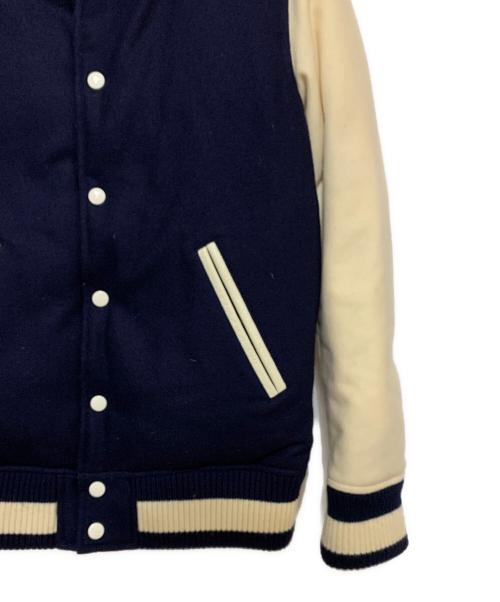 MARKA（マーカ）MARKA (マーカ) スタジャン ネイビー×ベージュ サイズ:2の古着・服飾アイテム