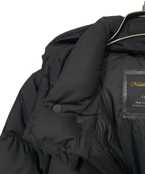 nano・universe（ナノ・ユニバース）nano・universe (ナノ・ユニバース) ダウンジャケット ブラック サイズ:Mの古着・服飾アイテム