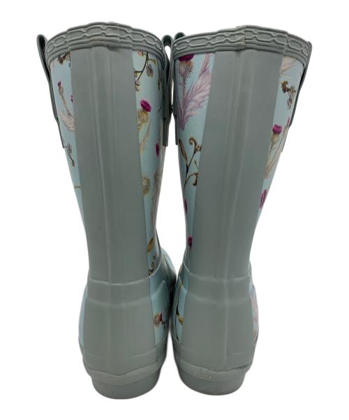 HUNTER（ハンター）HUNTER (ハンター) RHS RHSコラボショートブーツ スカイブルー サイズ:UK4 未使用品の古着・服飾アイテム