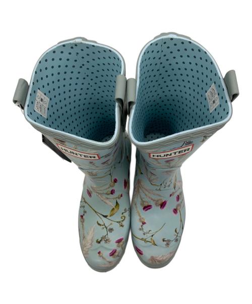 HUNTER（ハンター）HUNTER (ハンター) RHS RHSコラボショートブーツ スカイブルー サイズ:UK4 未使用品の古着・服飾アイテム