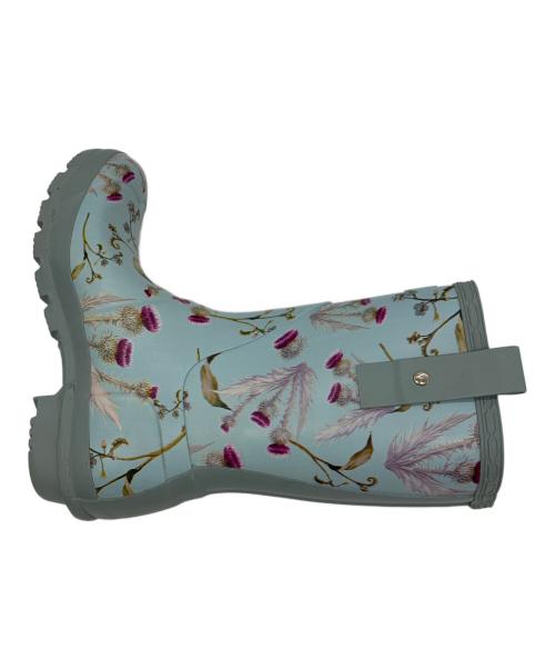 HUNTER（ハンター）HUNTER (ハンター) RHS RHSコラボショートブーツ スカイブルー サイズ:UK4 未使用品の古着・服飾アイテム