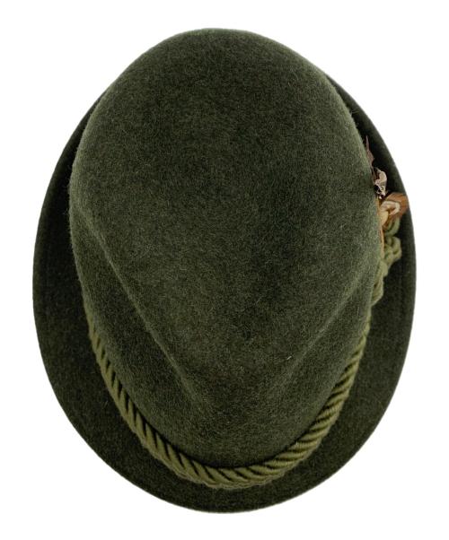 ZAPF（ツァップ）ZAPF (ツァップ) 羽付きハット グリーン サイズ:記載なしの古着・服飾アイテム