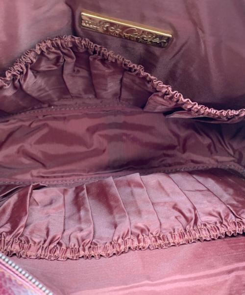 murt de cartier（マストドゥカルティエ）murt de cartier (マストドゥカルティエ) クラッチバッグ レッドの古着・服飾アイテム