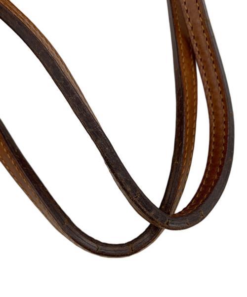 RALPH LAUREN（ラルフローレン）RALPH LAUREN (ラルフローレン) ビッグポニーレザートートバッグ ブラウンの古着・服飾アイテム