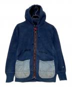 Champion REVERSE WEAVEチャンピオン リバース ウィーブ）の古着「REVERSE WEAVE ジップパーカー」｜ネイビー