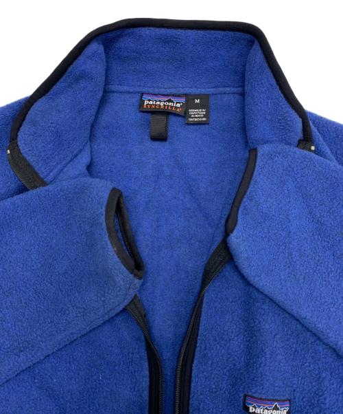 Patagonia（パタゴニア）Patagonia (パタゴニア) シンチラフリースジャケット ブルー サイズ:Mの古着・服飾アイテム