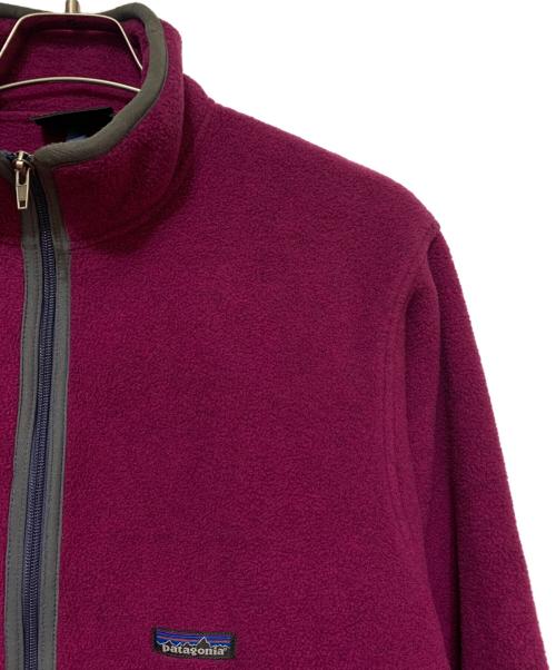 Patagonia（パタゴニア）Patagonia (パタゴニア) シンチラフリースジャケット パープル サイズ:Mの古着・服飾アイテム