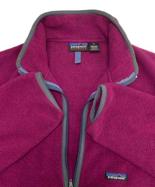 Patagonia（パタゴニア）Patagonia (パタゴニア) シンチラフリースジャケット パープル サイズ:Mの古着・服飾アイテム