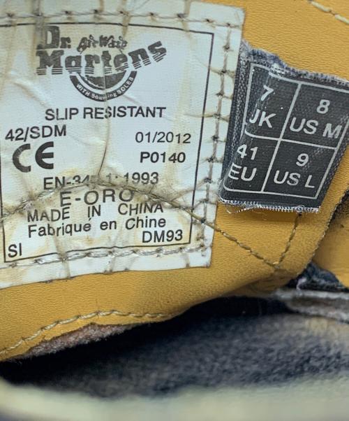 Dr.Martens（ドクターマーチン）Dr.Martens (ドクターマーチン) DM's INDUSTRIAL ブラック サイズ:US8の古着・服飾アイテム