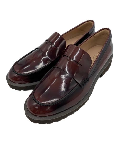 COLE HAAN（コールハーン）COLE HAAN (コールハーン) ジュネーブローファー バーガンディー サイズ:6B 未使用品の古着・服飾アイテム
