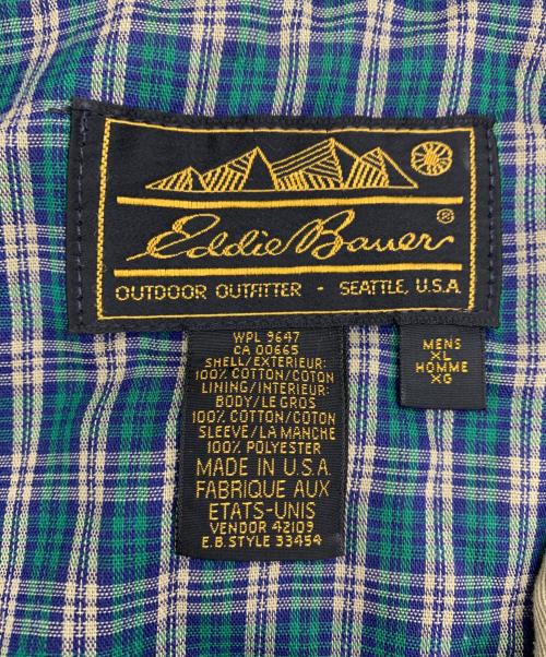 Eddie Bauer（エディーバウアー）Eddie Bauer (エディーバウアー) スイングトップ ベージュ サイズ:XLの古着・服飾アイテム