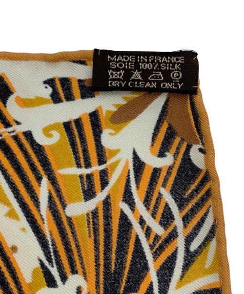 HERMES（エルメス）HERMES (エルメス) カレ90 TYGERTYGER イエローの古着・服飾アイテム