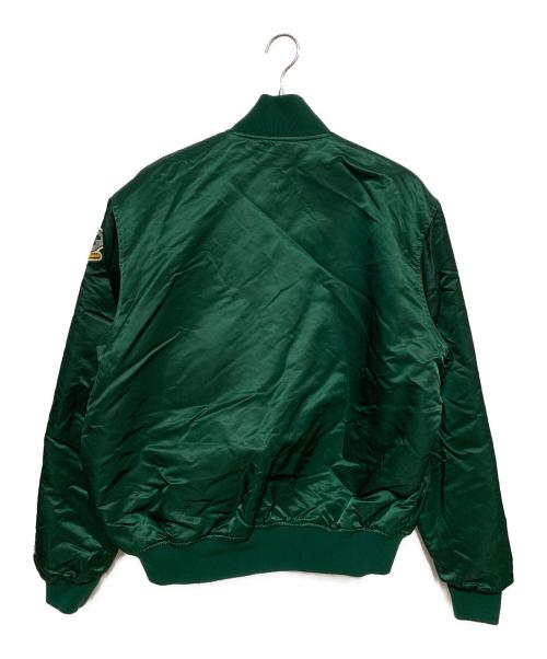 STARTER（スターター）STARTER (スターター)  Athleticsスタジャン グリーン サイズ:Lの古着・服飾アイテム