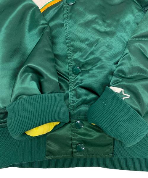 STARTER（スターター）STARTER (スターター)  Athleticsスタジャン グリーン サイズ:Lの古着・服飾アイテム