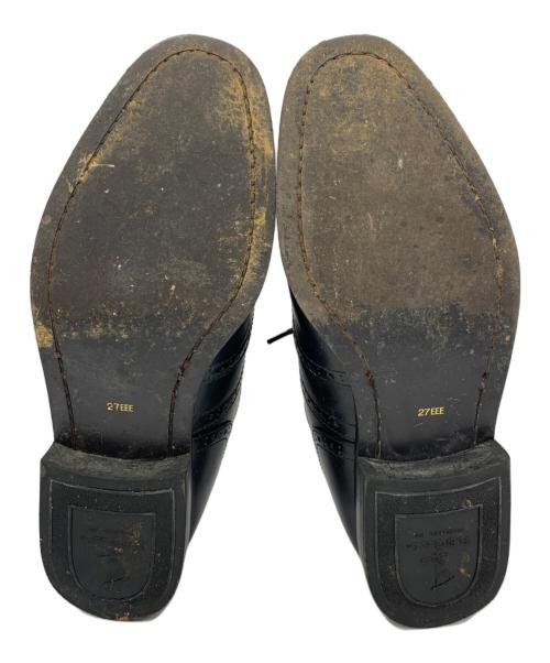 REGAL（リーガル）REGAL (リーガル) ウィングチップシューズ ブラック サイズ:27EEEの古着・服飾アイテム