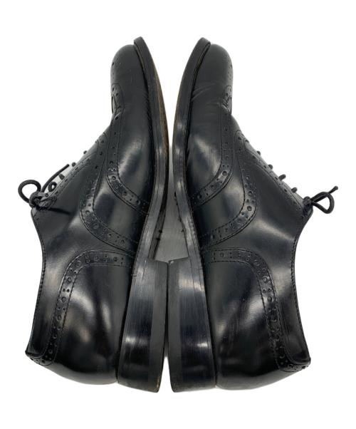 REGAL（リーガル）REGAL (リーガル) ウィングチップシューズ ブラック サイズ:27EEEの古着・服飾アイテム