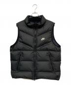 NIKEナイキ）の古着「ダウンベスト」｜ブラック