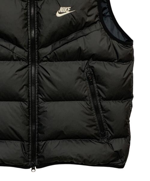 NIKE（ナイキ）NIKE (ナイキ) ダウンベスト ブラック サイズ:XXLの古着・服飾アイテム