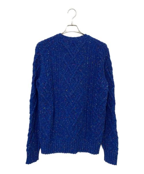 BROOKS BROTHERS（ブルックスブラザーズ）BROOKS BROTHERS (ブルックスブラザーズ) 厚手ニット ブルー サイズ:Mの古着・服飾アイテム
