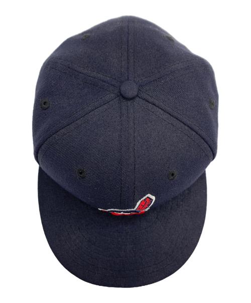 New Era（ニューエラ）New Era (ニューエラ) クリーブランドインディアンス キャップ ネイビー サイズ:57.7cmの古着・服飾アイテム