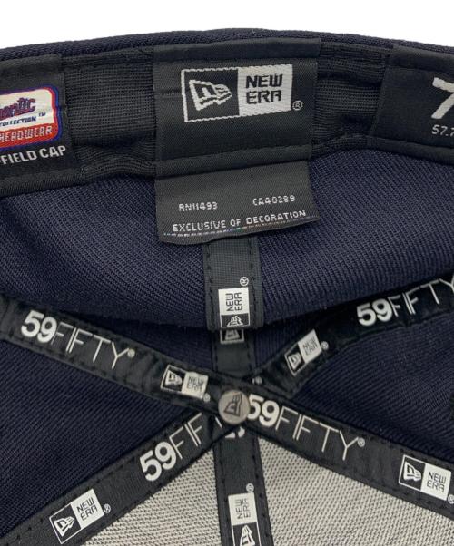 New Era（ニューエラ）New Era (ニューエラ) クリーブランドインディアンス キャップ ネイビー サイズ:57.7cmの古着・服飾アイテム